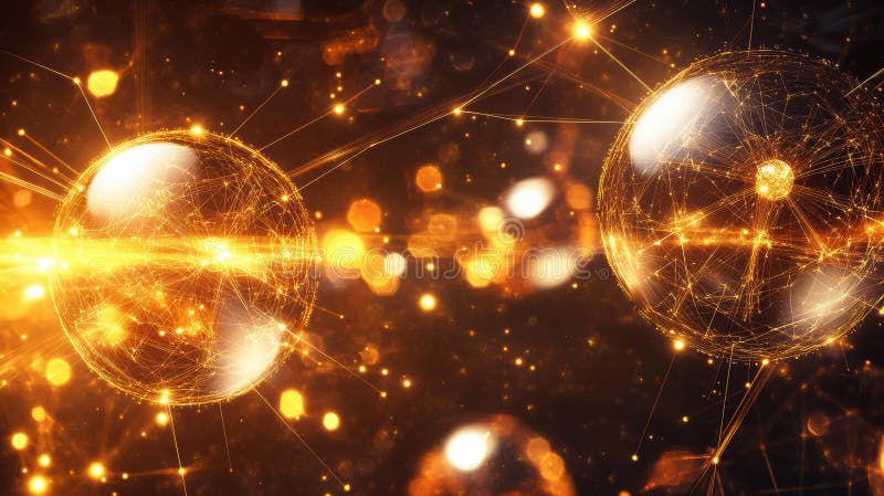 Engaging virtual worlds in a cosmic network linked by luminous energy beams