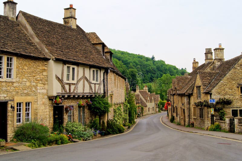 Engelse Cotswolds stock foto Engelse Cotswolds stock foto