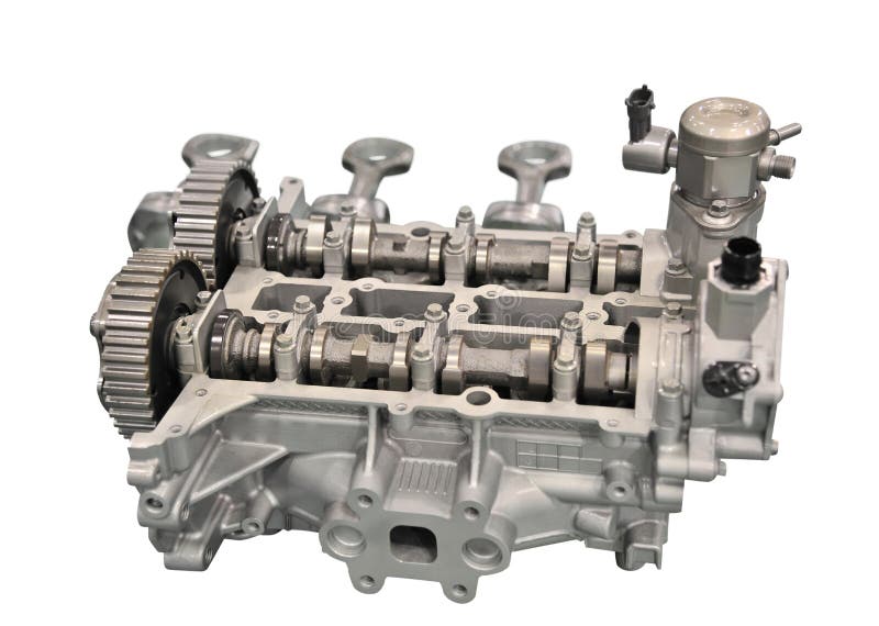 Engine Cylinder Head stock image. Image of high, compartment 79887577