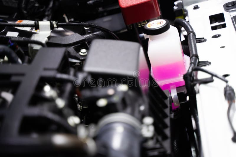 Engine details powerful car engine engine interior design Powerful engine parts stock photography