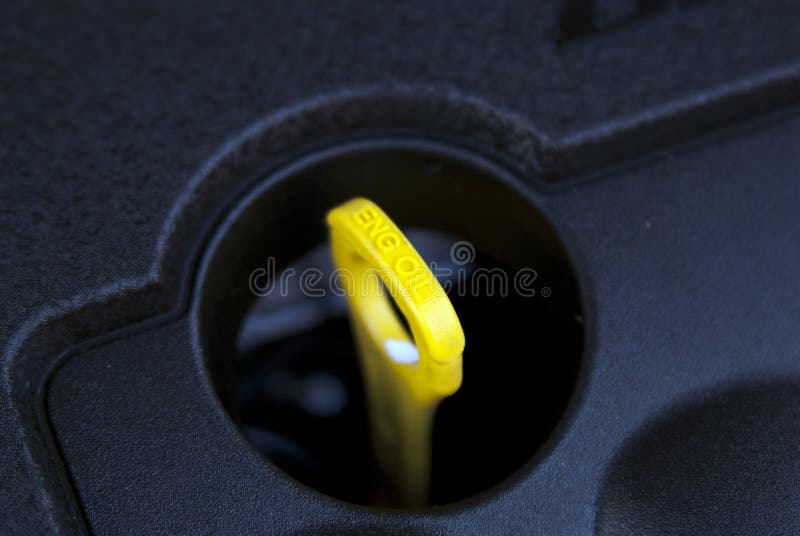 Engine Oil Dip Stick Spare Part Stock Photo Image of white, tool