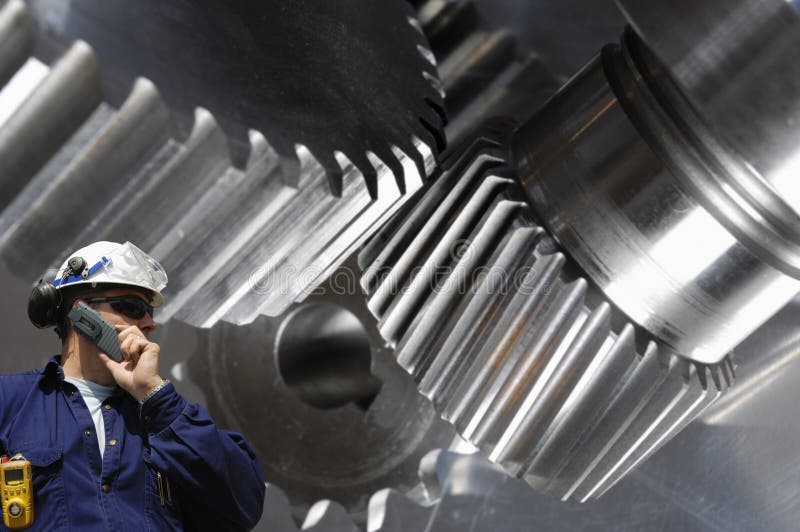 Gearmachinery and Titanium Concept Stock Image Image of clockwork