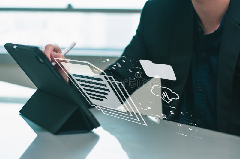 Engineering using document management system digital asset management online electronic document information process automation to stock photography
