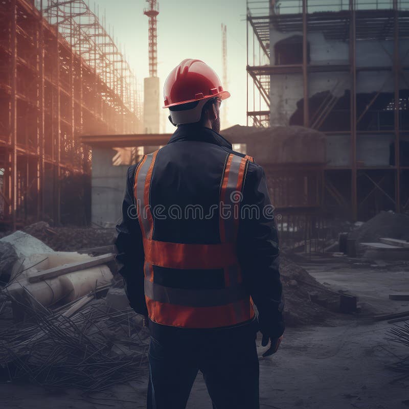 Engineers in Building Design and Construction .generative Ai Stock