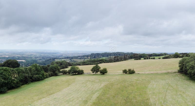 Englische Landschaftsbild Aus Der Luft Der Wölfe Landschaft Stockbild -  Bild von draussen, hintergrund: 231237901