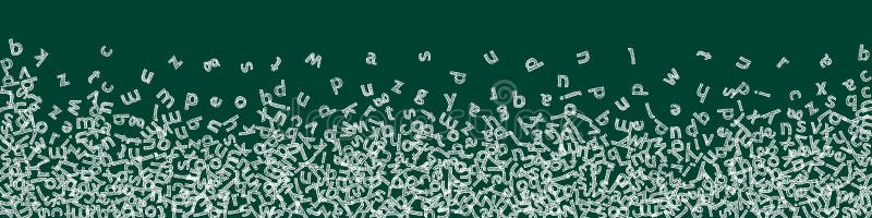 Englischsprachige Abstürze lizenzfreie abbildung