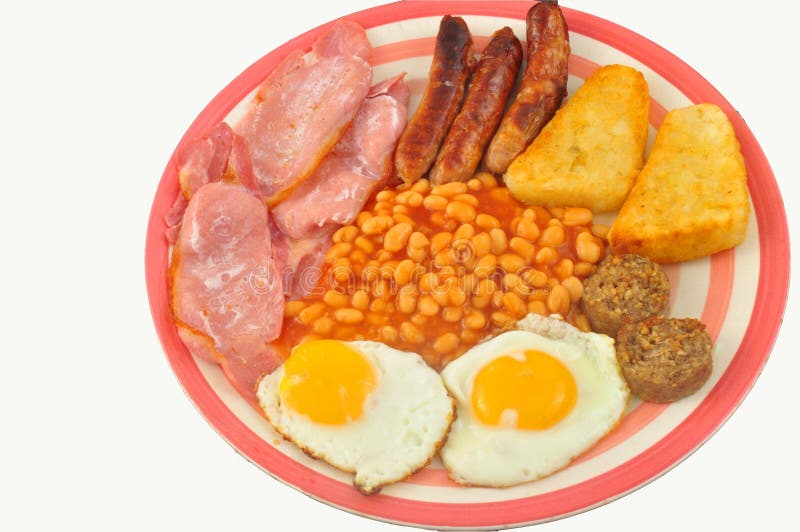 Full English Breakfast royalty free stock photos