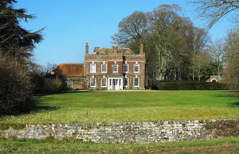 English Country Manor and garden