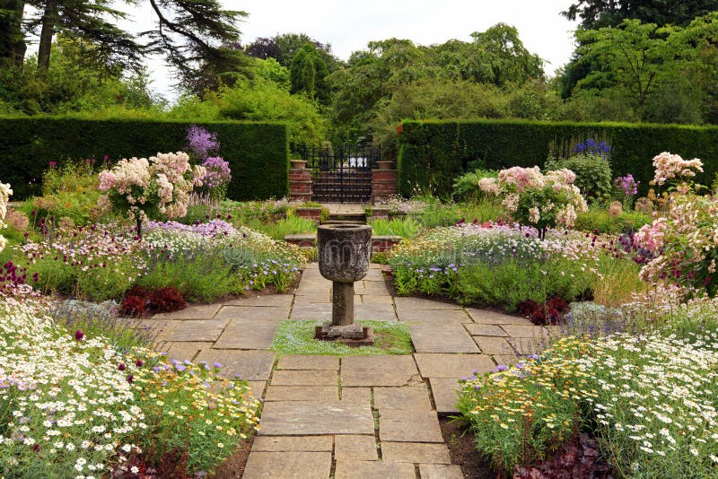 English formal garden.