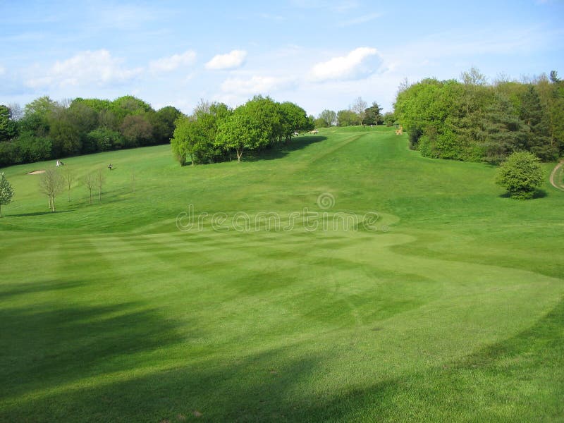 English golf course stock photo. Image of park, hole 11549986