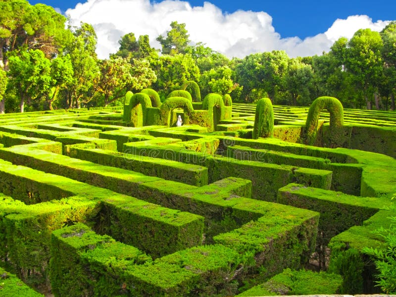 English labyrinth stock photo. Image of english, complex 19776132
