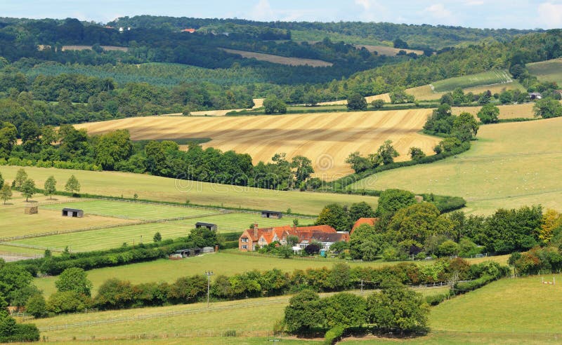 An English Rural Hamlet in Oxfordshire