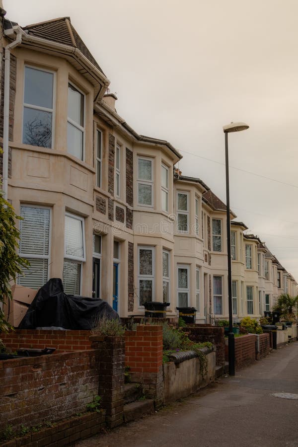 Line of houses in Bristol stock images Line of houses in Bristol stock images