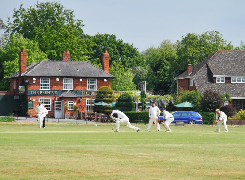 An English Village Cricket Match