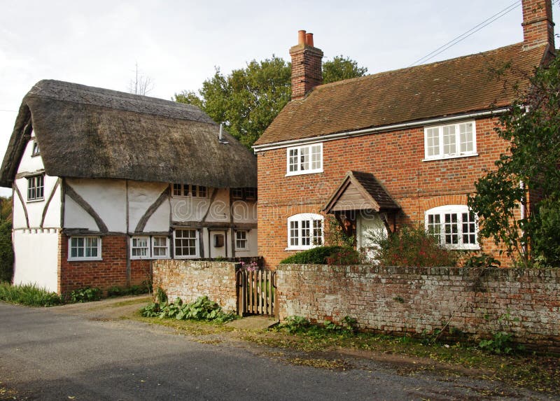 English Village Village Cottages