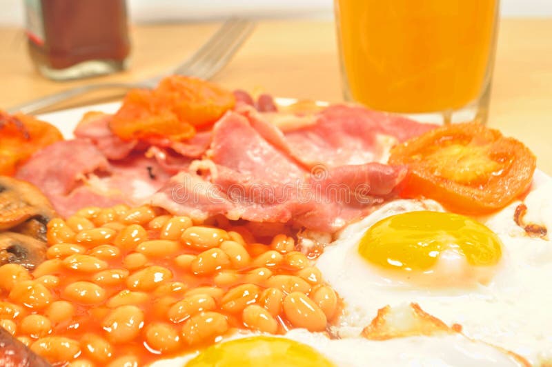 Englsh Breakfast royalty free stock photos
