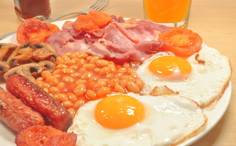 Englsh Breakfast royalty free stock image