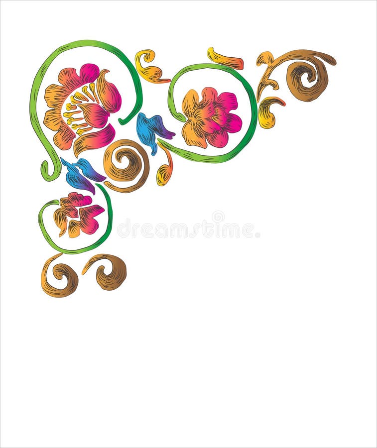 Decorative Swirl Stock Illustrations – 404,950 Decorative Swirl Stock ...