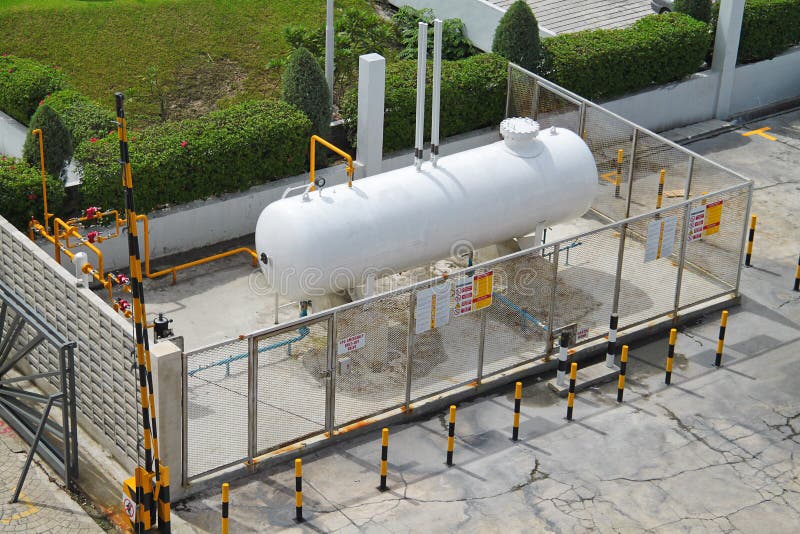 Enhet för lagring för gasvätskelpg-oljor