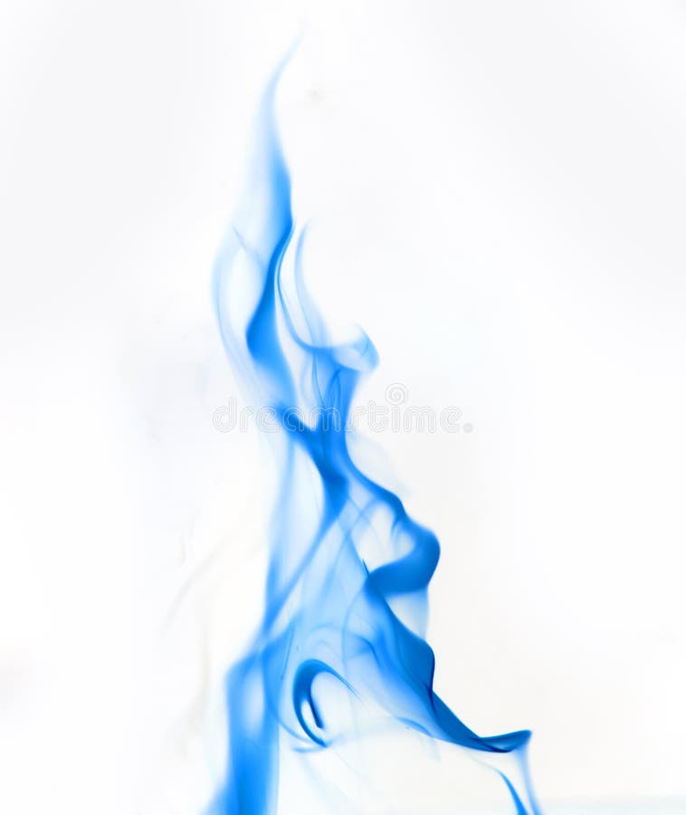 Enige blauwe Brandvlam