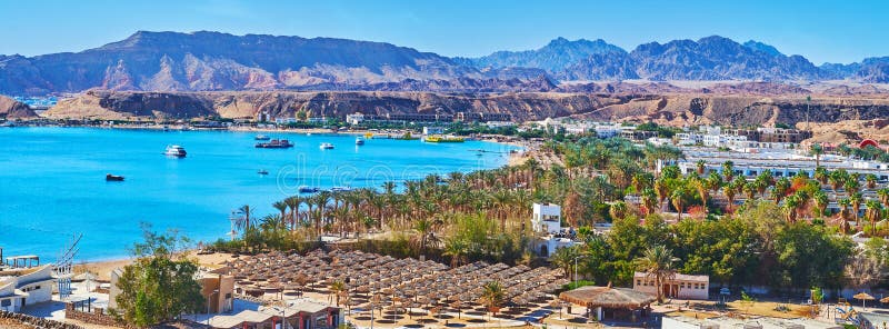 Beach on El Maya Bay, Sharm El Sheikh, Egypt Stock Image - Image of ...