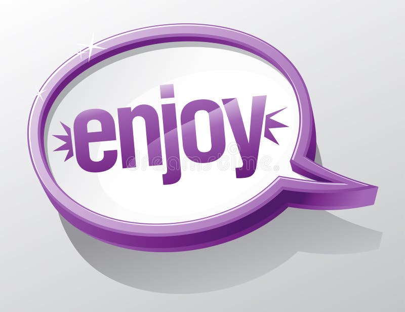 Enjoy Your Life Royalty Free SVG, Cliparts, Vectors, and Stock  Illustration. Image 115990486.