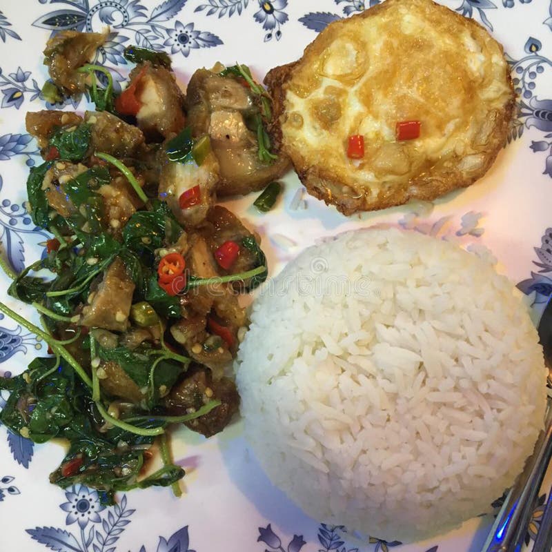 Enjoy your dinner! Top view of food and drinks on the rustic wooden table. stock photo