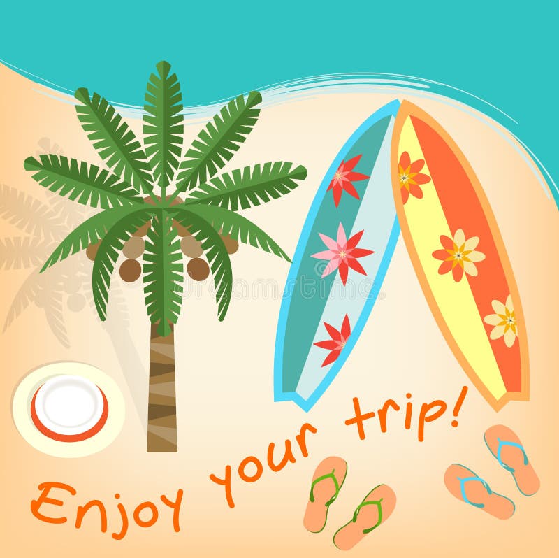 enjoy your trip clipart