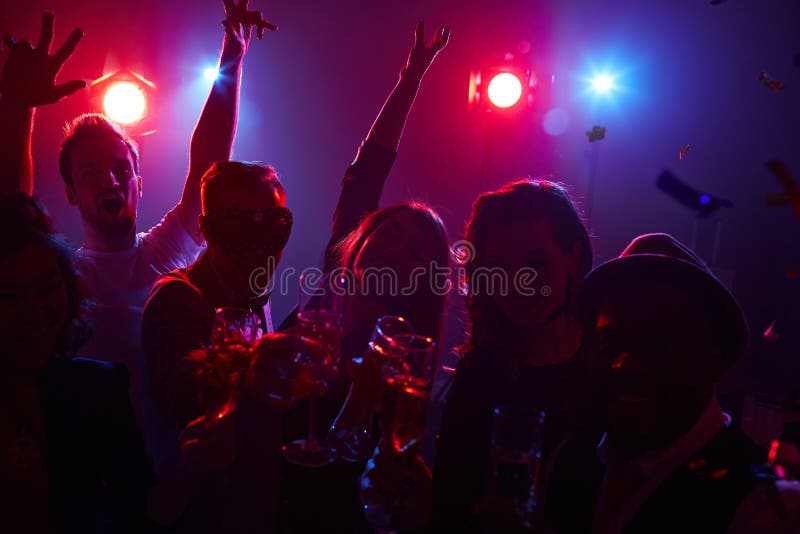 Enjoying party stock photo. Image of disco, celebration - 7335210