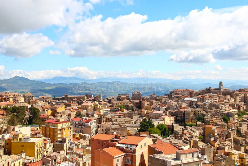Enna, Sicilia, Italia imágenes de archivo libres de regalías Enna, Sicilia, Italia imágenes de archivo libres de regalías