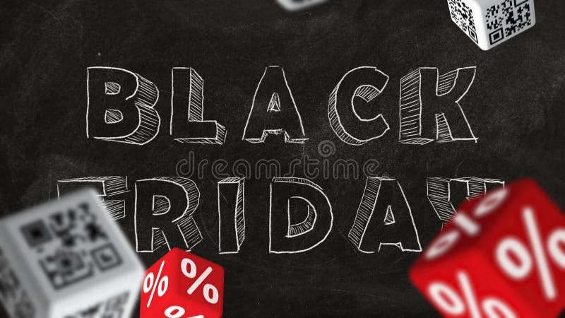 Ennegrezca viernes stock de ilustración