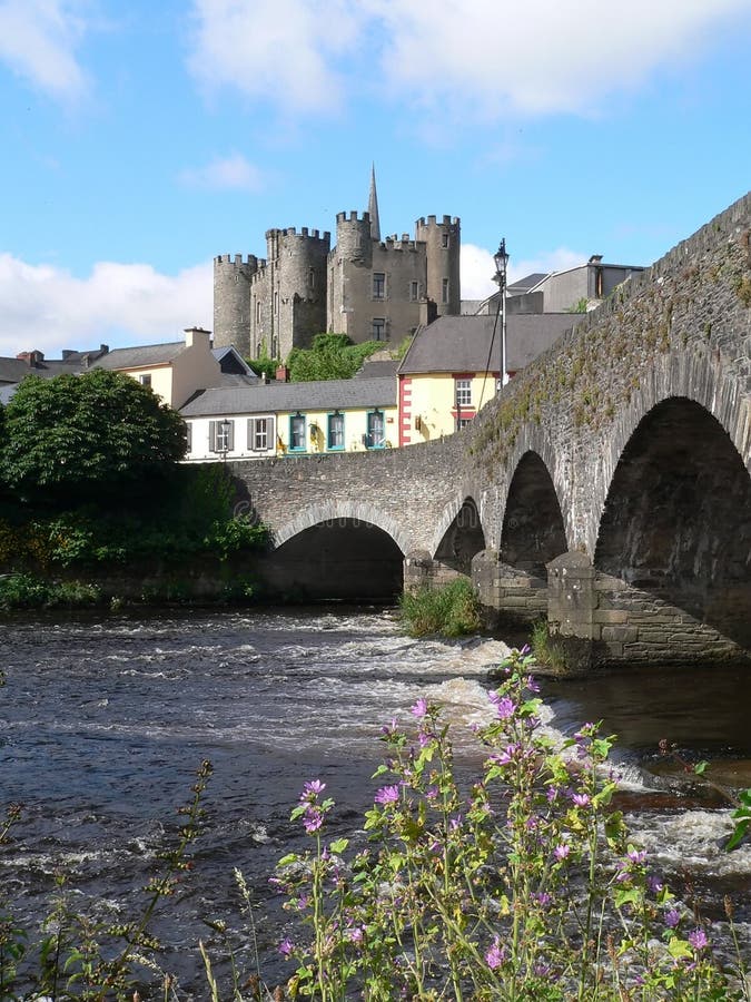 Enniscorthy Castle stock photo. Image of stone, norman 7821480
