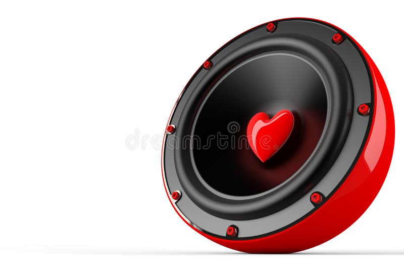 enorm förälskelsehögtalare stock illustrationer enorm förälskelsehögtalare stock illustrationer