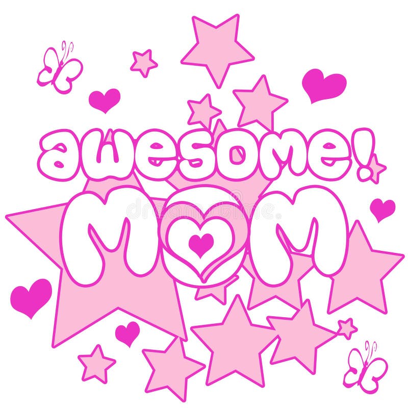 enorm mom vektor illustrationer enorm mom vektor illustrationer