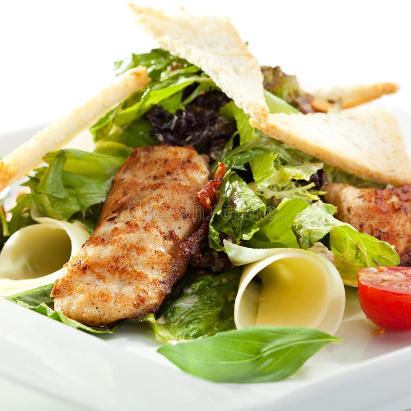 Ensalada de pollo imagenes de archivo Ensalada de pollo imagenes de archivo