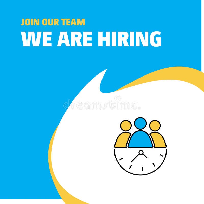 Ensamble a nuestras personas Equipo de Busienss Company a tiempo estamos empleando diseño del reclamo del cartel Fondo del vector libre illustration Ensamble a nuestras personas Equipo de Busienss Company a tiempo estamos empleando diseño del reclamo del cartel Fondo del vector libre illustration