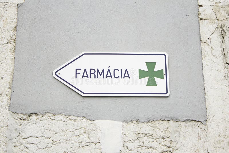 Enseigne de pharmacie images stock Enseigne de pharmacie images stock