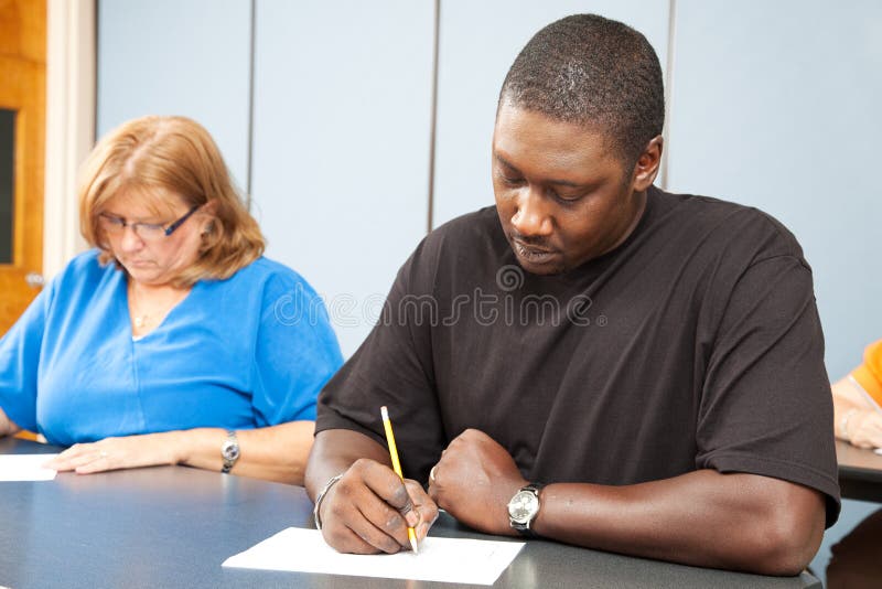 Enseignement pour adultes - diversité photographie stock Enseignement pour adultes - diversité photographie stock