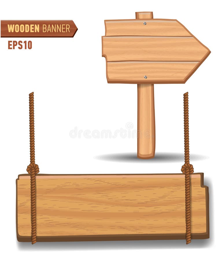 Enseignes en bois, ensemble en bois de panneau d'affichage de signe de flèche de vecteur illustration de vecteur Enseignes en bois, ensemble en bois de panneau d'affichage de signe de flèche de vecteur illustration de vecteur