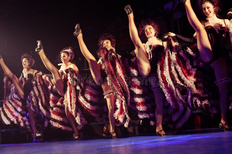 Cabaret Performance in Paris, France Editorial Photo Image of dance