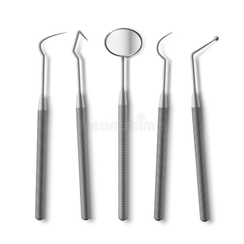 Kit De 4 Outils Dentaires En Acier Inoxydable - Pour Nettoyage Et Soins Dentaires à Domicile - Marque EVER READY