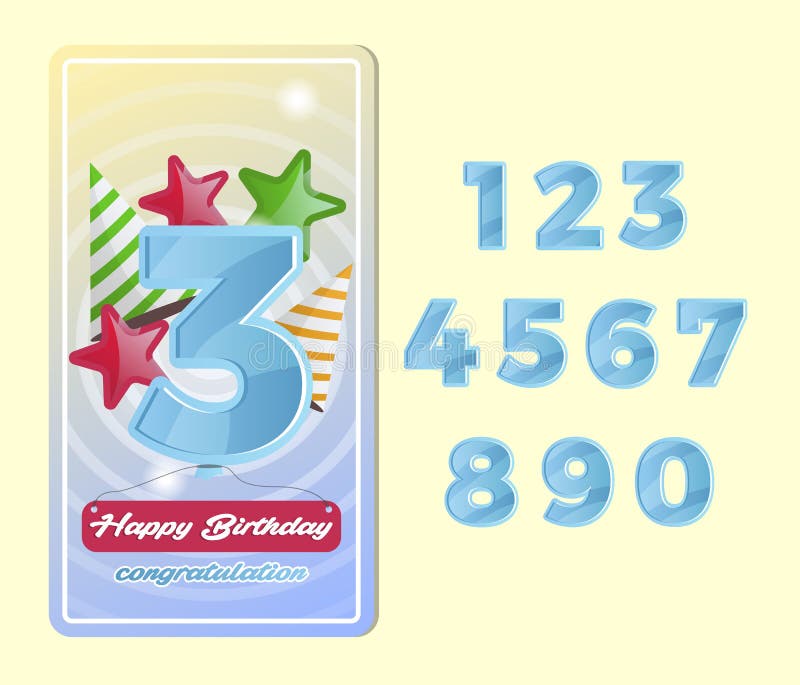 Le Joyeux Anniversaire Badine Le Calibre De Carte Postale Illustration De Vecteur Illustration Du Type Sport