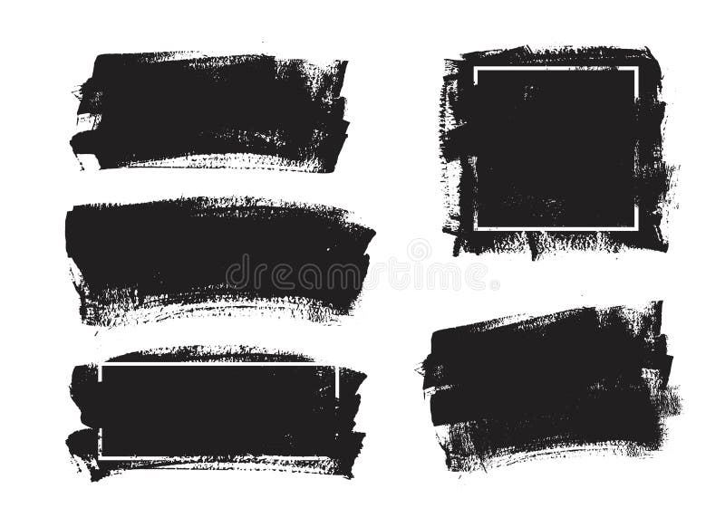 Ensemble de fond noir grunge universel de peinture avec le cadre Éléments artistiques sales de conception, boîtes, cadres pour le Ensemble de fond noir grunge universel de peinture avec le cadre Éléments artistiques sales de conception, boîtes, cadres pour le
