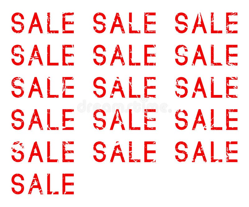 Ensemble de VENTE de Word, texte rouge grunge, d'isolement sur le fond blanc, illustration illustration de vecteur Ensemble de VENTE de Word, texte rouge grunge, d'isolement sur le fond blanc, illustration illustration de vecteur