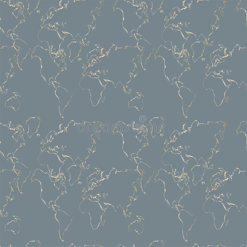 Entangled Gold line pattern royalty free illustration Entangled Gold line pattern royalty free illustration