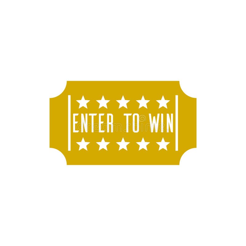 Enter To Win Raffle Poster Stock Illustrations – 119 Enter To Win