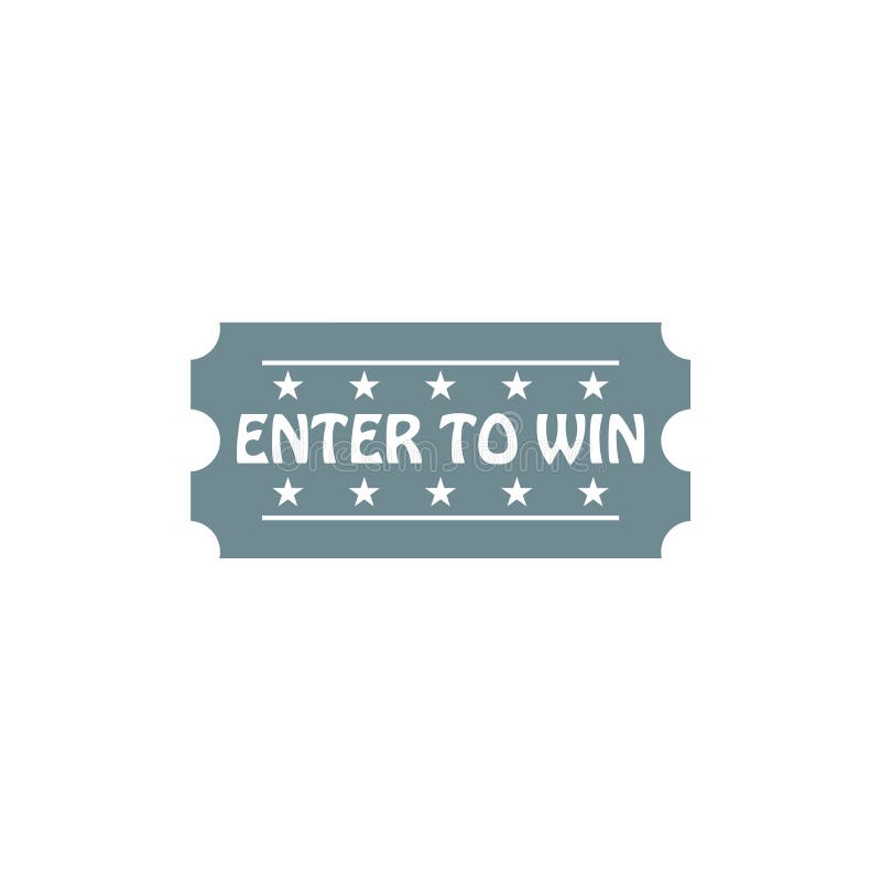 Enter To Win Raffle Poster Stock Illustrations – 119 Enter To Win