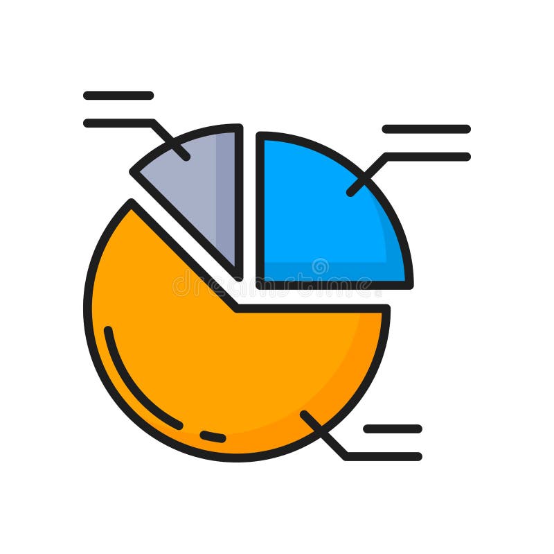 Enterprise Resource Planning Chart stock abbildung