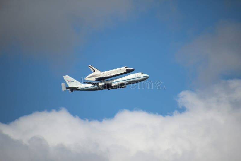 Enterprise Space Shuttle royalty free stock photo