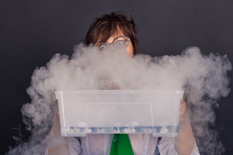 Entertaining Chemistry and Mad Scientists 1569. Stock Photo - Image of ...